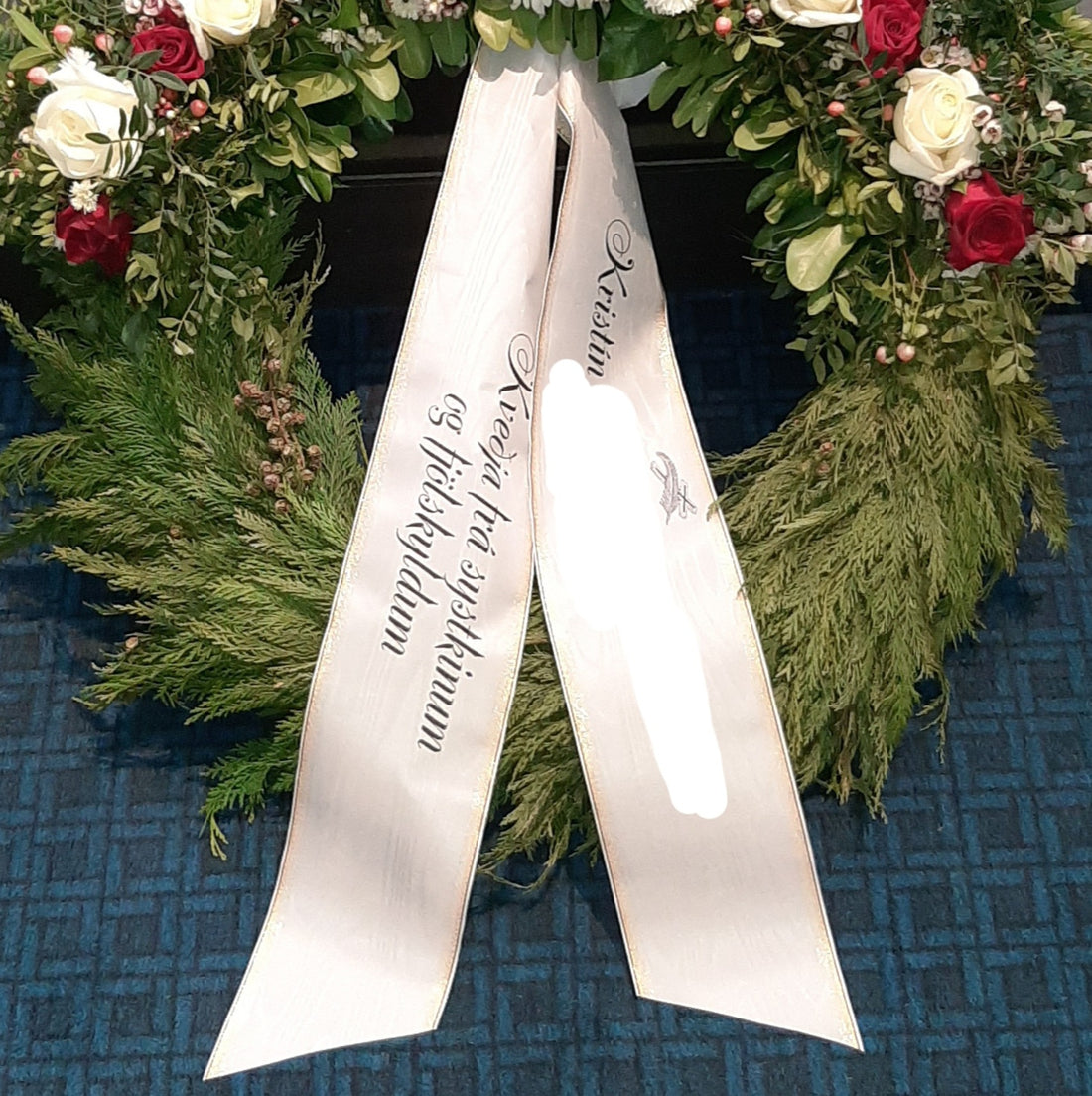 Borði - Reykjavíkurblóm