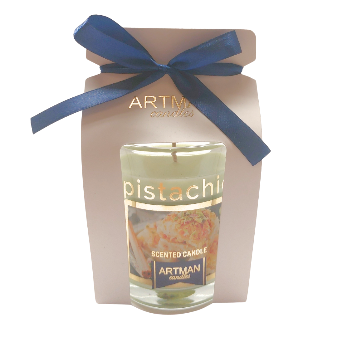 Artman pistachio scented candle
