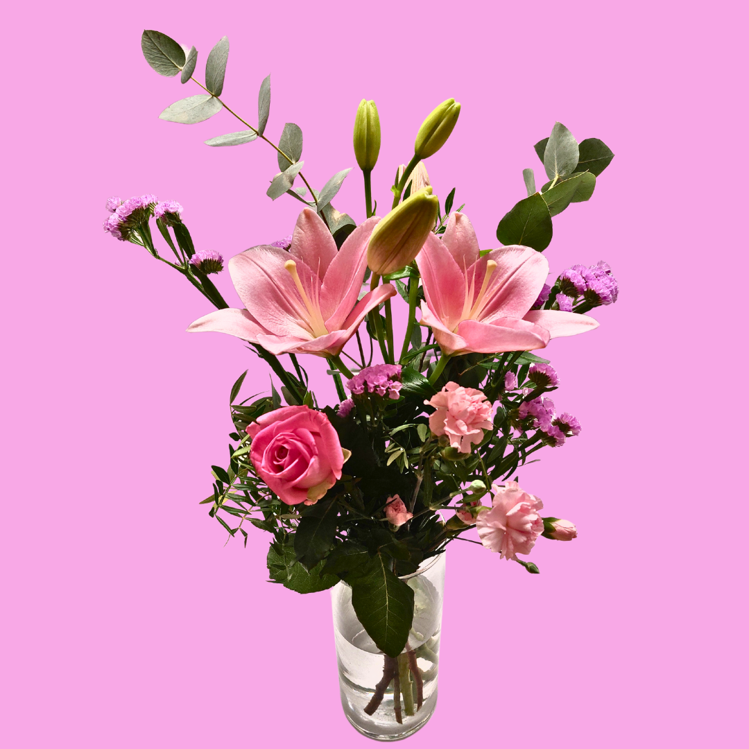 Fín í bleiku - Reykjavíkurblóm