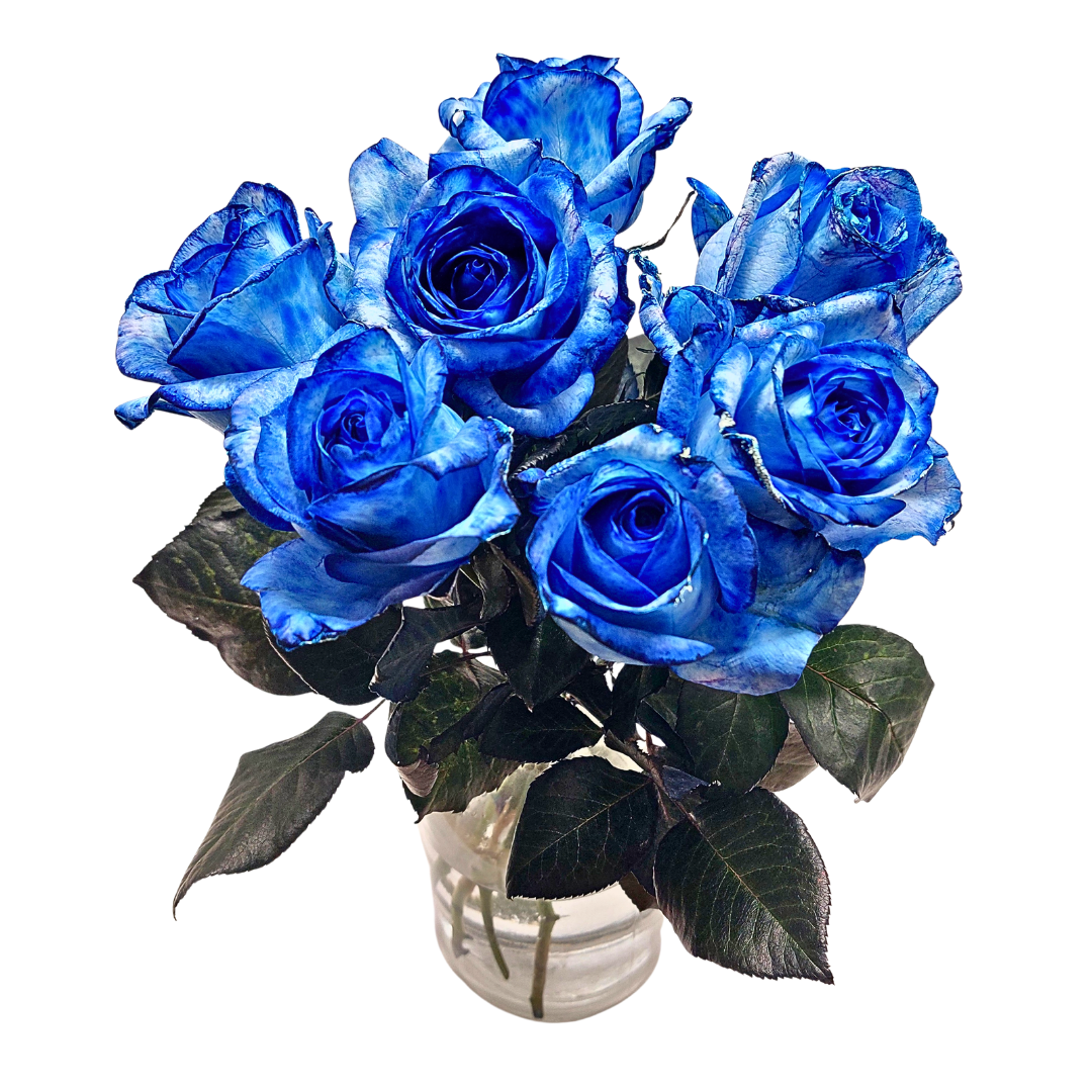 Lítið rósabúnt (7 stk) - Reykjavíkurblóm