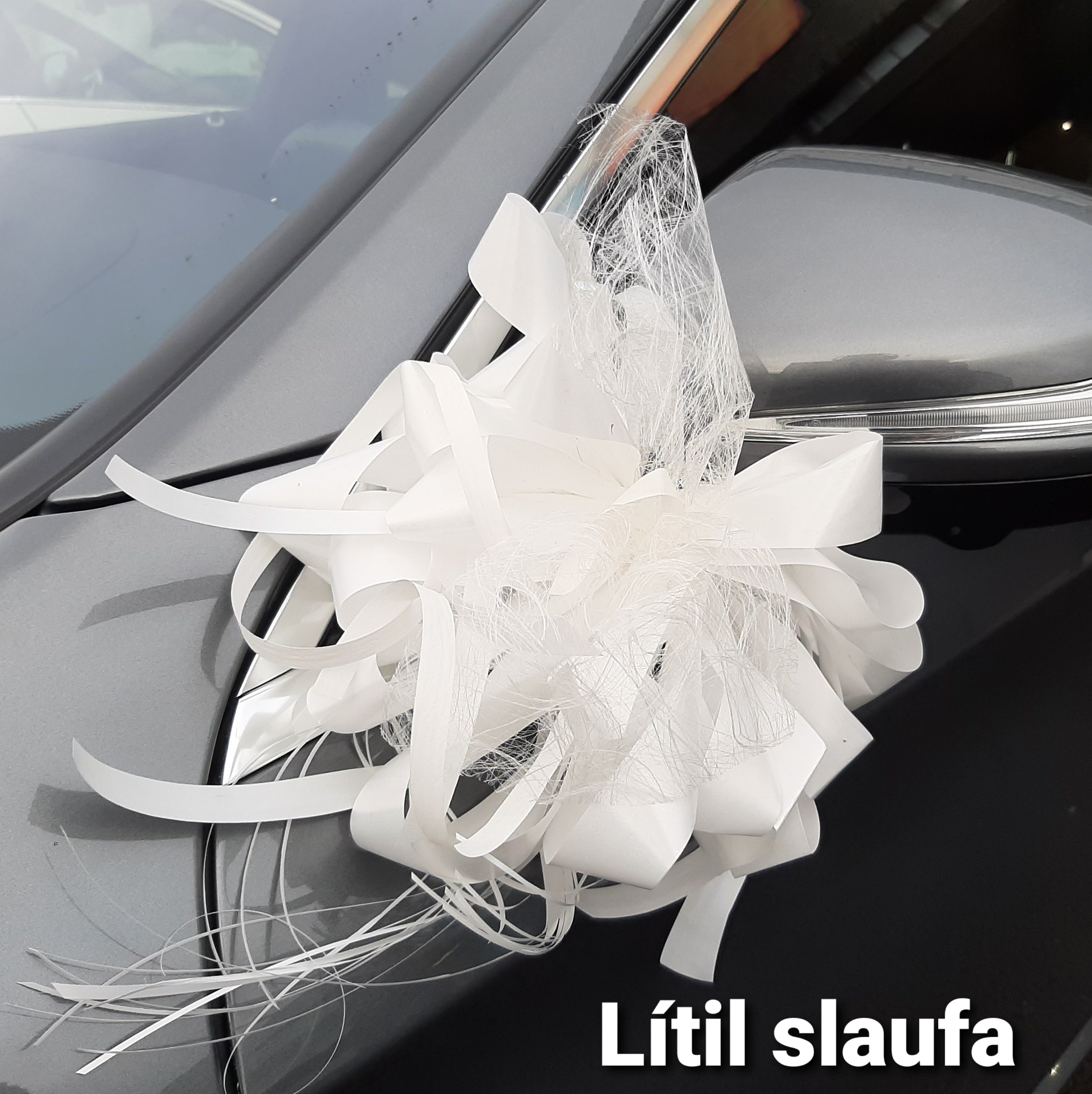 Slaufur á brúðarbílinn - Reykjavíkurblóm