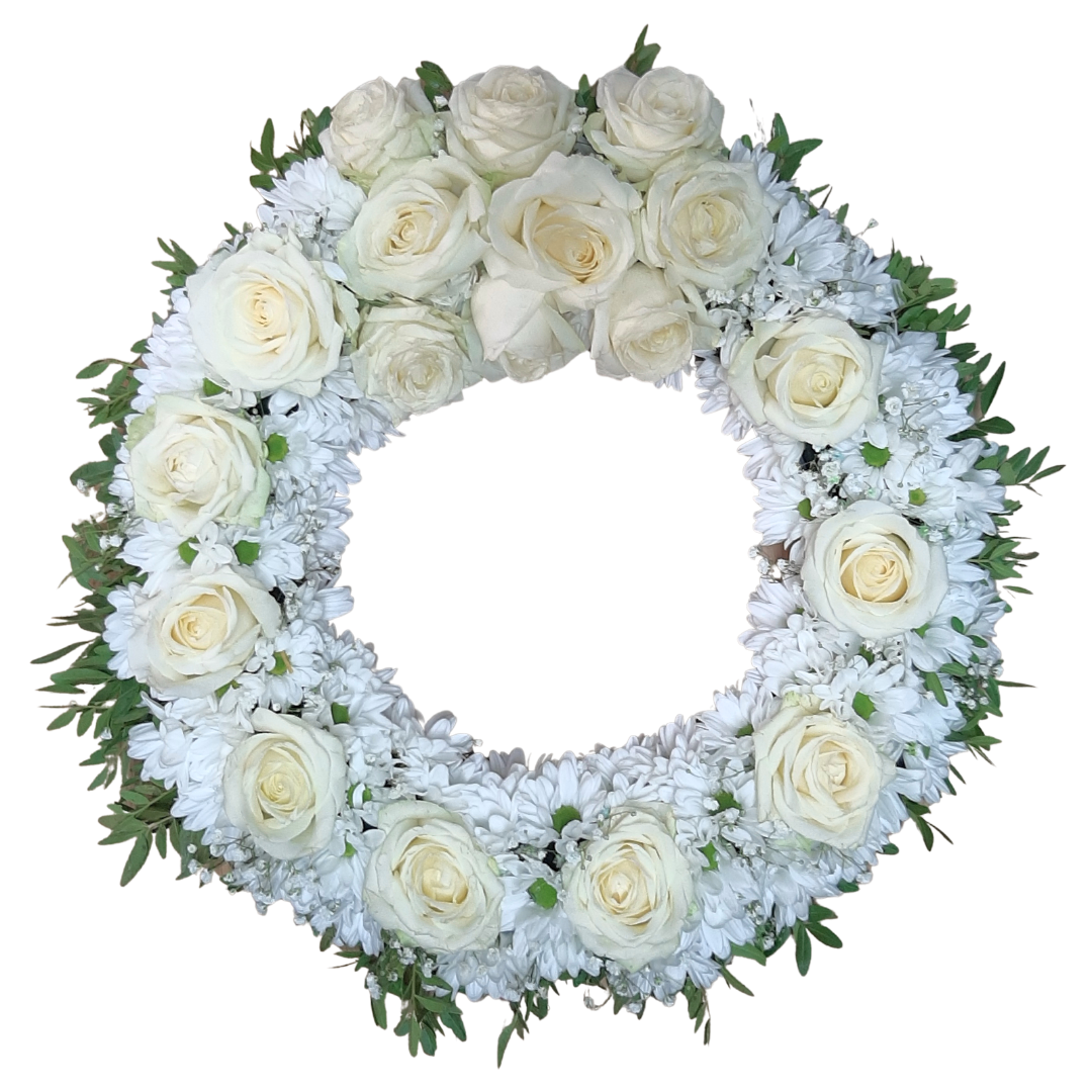 Útfararkrans 52 - Reykjavíkurblóm