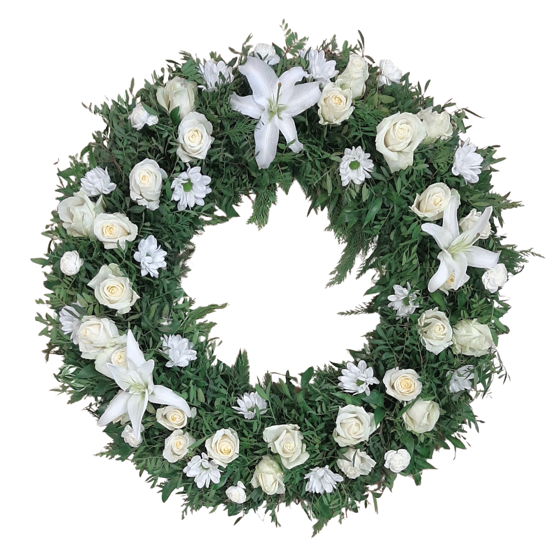 Útfararkrans 61 - Reykjavíkurblóm