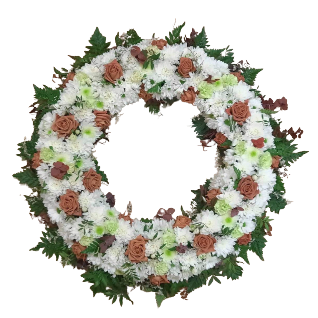 Útfararkrans 67 - Reykjavíkurblóm