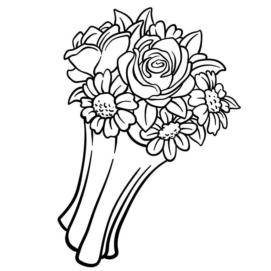 Blandaður vöndur - Reykjavíkurblóm