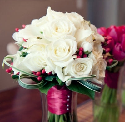 Brúðarvöndur 92 - Reykjavíkurblóm