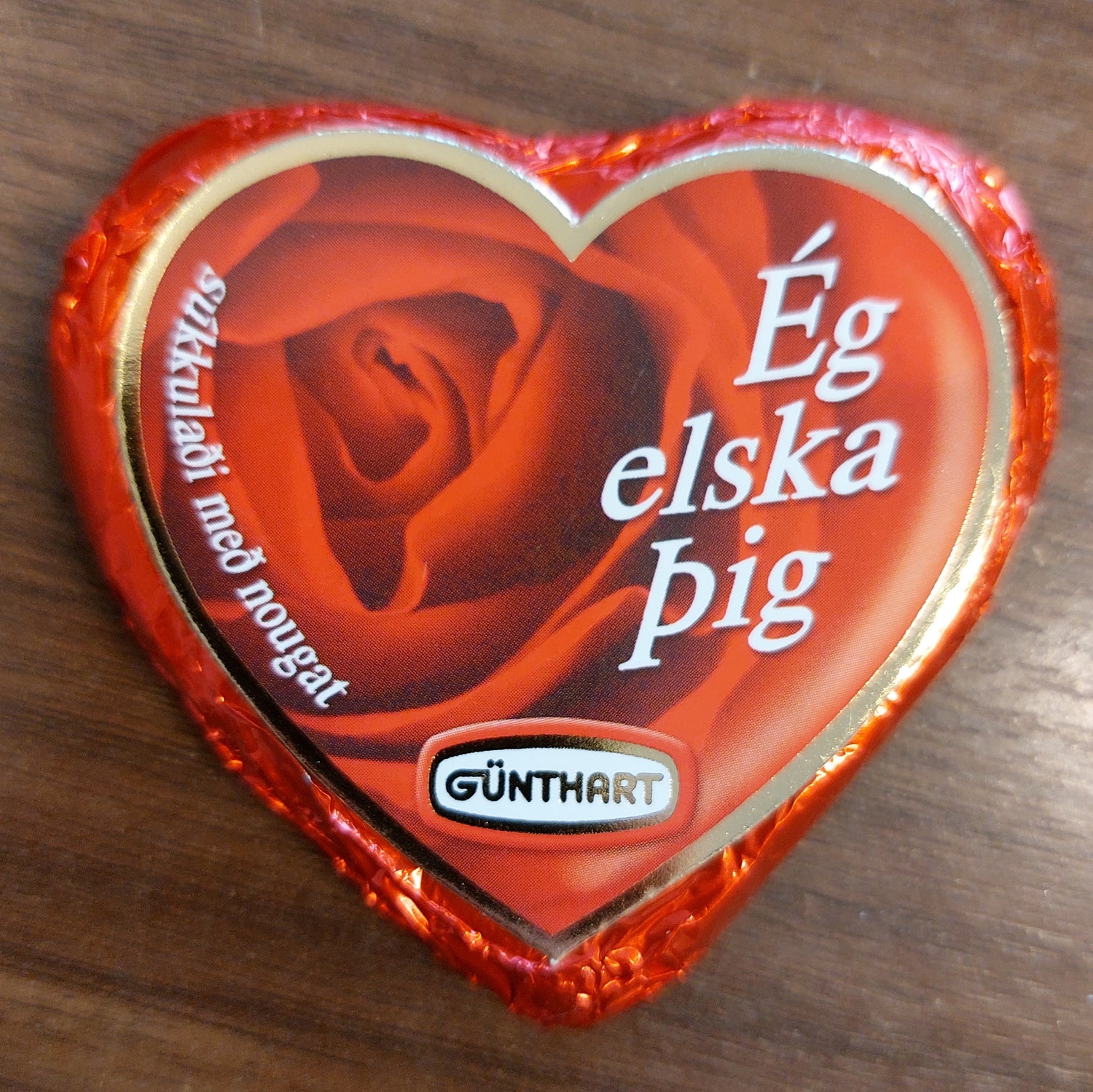 Hjarta súkkulaði mini - Reykjavíkurblóm