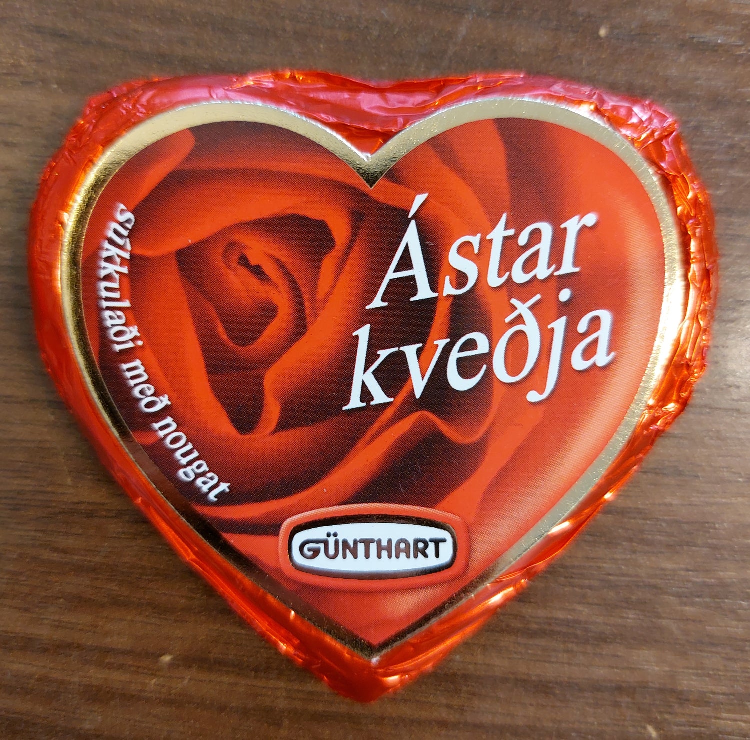 Hjarta súkkulaði mini - Reykjavíkurblóm