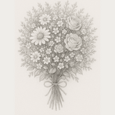 Blandaður vöndur - Reykjavíkurblóm