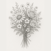 Blandaður vöndur - Reykjavíkurblóm