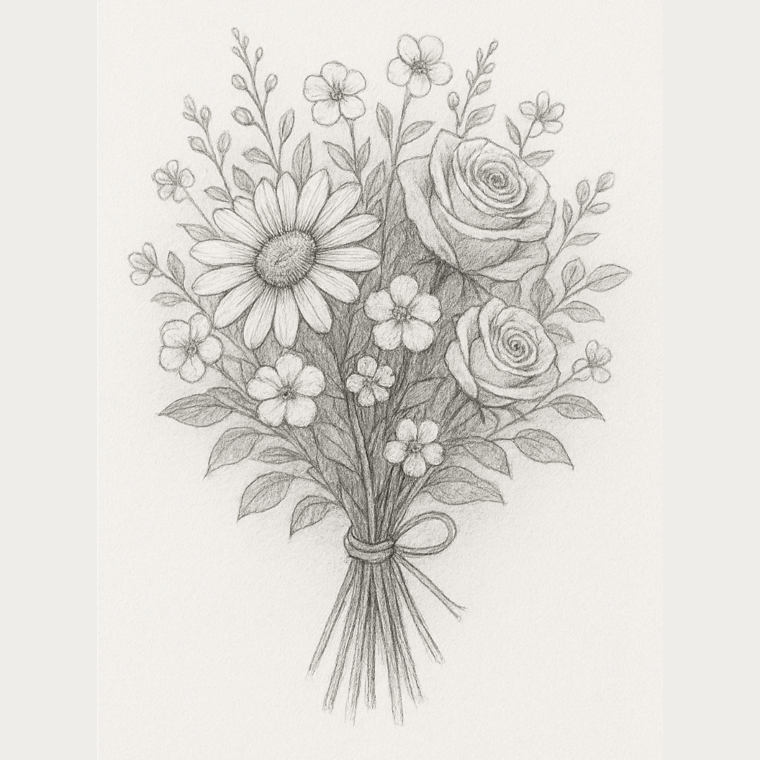 Blandaður vöndur - Reykjavíkurblóm