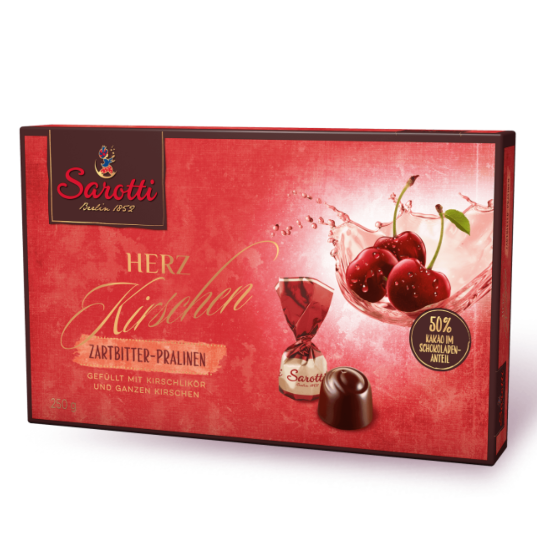 Sarotti kirsuberja dökkt konfekt - Reykjavíkurblóm