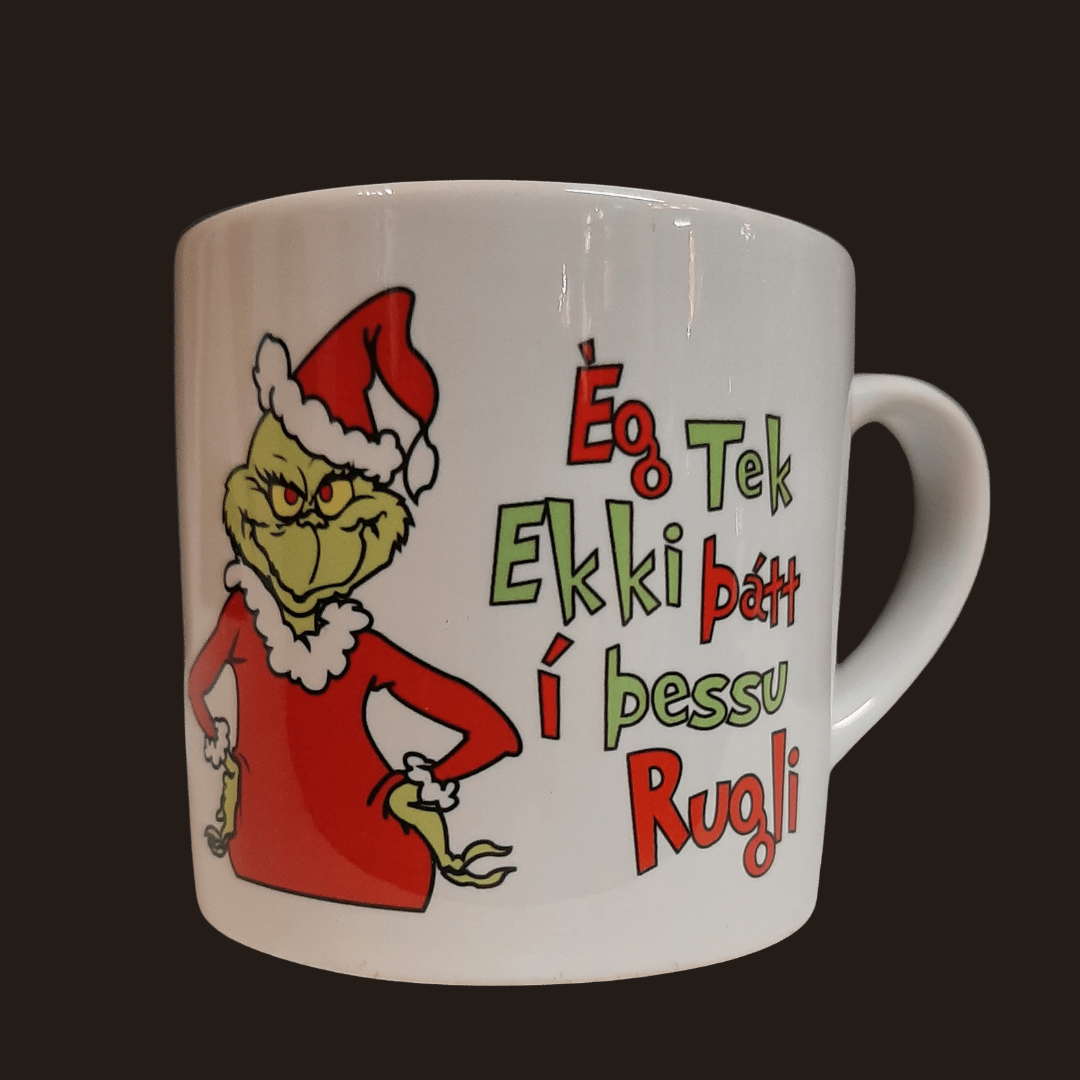 Grinch bolli - Reykjavíkurblóm