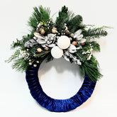 Jólakransar m. borða - Reykjavíkurblóm